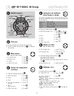 GEONAUTE W 700XC M Swip User Manual preview