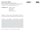 Preview for 44 page of Georg Fischer JRG CleanLine Combi Operating And Maintenance Instructions Manual