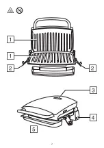 Preview for 2 page of George Foreman 14181 Manual