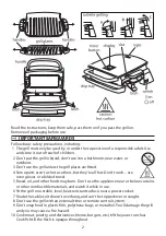 Preview for 2 page of George Foreman Fat Reducing Health Grill Instructions For Use Manual