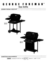 Preview for 1 page of George Foreman gbq-100 Assembly Manual & Parts List