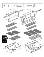 Preview for 8 page of George Foreman GBQ-400 LP Assembly Manual & Parts List