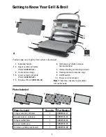 Preview for 4 page of George Foreman GBR5750S Use And Care Manual