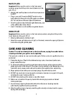 Preview for 8 page of George Foreman GBR5750S Use And Care Manual