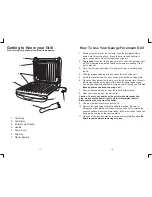 Preview for 10 page of George Foreman GBZ120V 127V Owner'S Manual