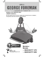 George Foreman GBZ236CTP Owner'S Manual preview