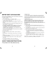 Preview for 9 page of George Foreman GBZ236CTP Owner'S Manual