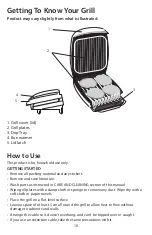 Preview for 10 page of George Foreman GBZ4BL Owner'S Manual