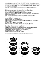 Preview for 5 page of George Foreman GF3TSBLK Instructions For Use Manual