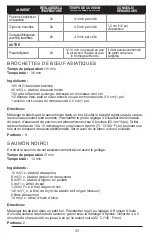 Preview for 25 page of George Foreman GFO200SSP Use And Care Manual