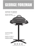 George Foreman GFO201R Use And Care Manual preview