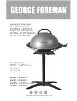 George Foreman GFO240 Use And Care Manual preview