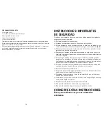 Preview for 6 page of George Foreman GFQ001 Use And Care Book Manual