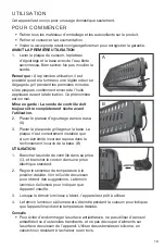 Preview for 19 page of George Foreman GFS0090BC Use And Care Manual