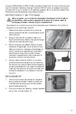 Preview for 21 page of George Foreman GFS0090BC Use And Care Manual