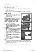 Preview for 4 page of George Foreman GFS0090SB Use And Care Manual