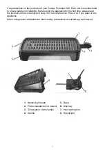 Preview for 3 page of George Foreman GFSG01 Instructions & Warranty