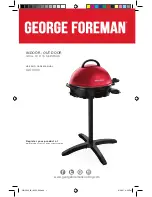 Preview for 1 page of George Foreman GIO3000 Use And Care Manual