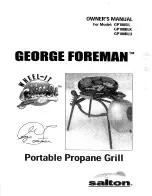 Preview for 1 page of George Foreman GP100BLK Owner'S Manual