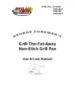 Preview for 1 page of George Foreman GPA12RL Use & Care Manual