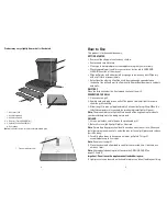 Preview for 3 page of George Foreman GR0038W Champ Use And Care Manual