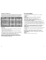 Preview for 6 page of George Foreman GR1080P Use And Care Book Manual