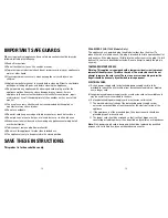 Preview for 10 page of George Foreman GR10AWHT User Manual