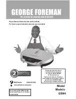 Preview for 1 page of George Foreman GR144 Grand Champ Use & Care Manual