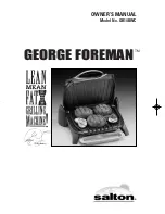 George Foreman GR14BWC Owner'S Manual preview