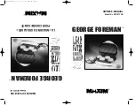 George Foreman GR15VTCAN Owner'S Manual preview