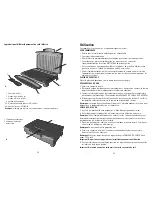 Preview for 13 page of George Foreman GR180V Slide Temp Use And Care Manual