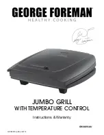 George Foreman GR18891AU George Foreman Instructions Manual preview