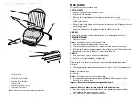 Preview for 3 page of George Foreman GR18BW1Q Manual