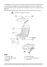 Preview for 3 page of George Foreman GR25051AU Instructions Manual