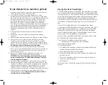 Предварительный просмотр 11 страницы George Foreman GR26EVT Owner'S Manual