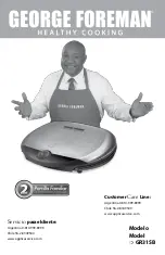 George Foreman GR31SB Manual preview