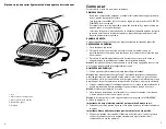 Preview for 3 page of George Foreman GR31SB Manual