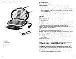 Preview for 10 page of George Foreman GR31SB Manual