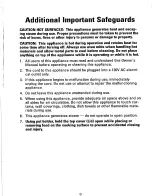 Preview for 3 page of George Foreman GR35SBTMR Owner'S Manual