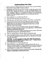 Preview for 6 page of George Foreman GR35SBTMR Owner'S Manual