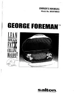 Preview for 1 page of George Foreman GR35TMRCB Owner'S Manual