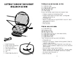 Preview for 4 page of George Foreman GR36VT Owner'S Manual