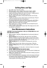 Preview for 8 page of George Foreman GR38SIL Owner'S Manual