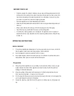 Preview for 7 page of George Foreman GR64G Instructions And Warranty