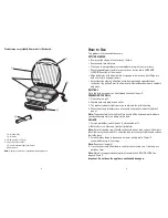 Preview for 3 page of George Foreman Grand Champ GR36P Use And Care Manual