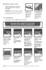 Preview for 4 page of George Foreman GRD6090B Use And Care Manual