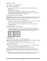 Preview for 4 page of George Foreman GRP1001 Use And Care Manual