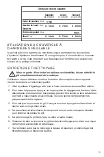 Preview for 15 page of George Foreman GRP1060 Manual