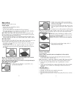 Preview for 4 page of George Foreman GRP106BPB Use And Care Manual