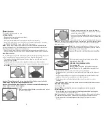 Preview for 4 page of George Foreman GRP106QPGB Use And Care Book Manual